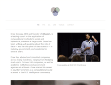Tablet Screenshot of drewconway.com